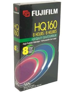 Fuji 23021161 Standard Grade VHS Video Tape (8 Hrs.)