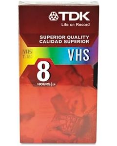 TDK Systems T-160 Revue Premium Quality 8 Hour Video Tape ( T-160RVAXBH-S )