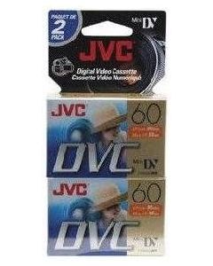 JVC Mdv60Du2 Mini Digital Video Cassette (2-Pk)