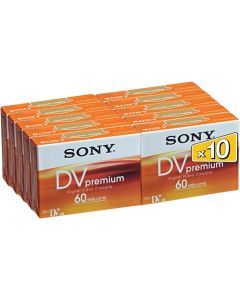 Sony 10 Pack 60 min DVM Premium