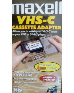 Maxell Mechanical VHS-C Adapter